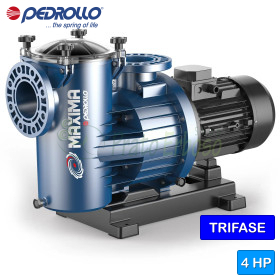 MAXIMA-4 400 - Pompe de piscine électrique triphasée 4 CV Pedrollo - 1