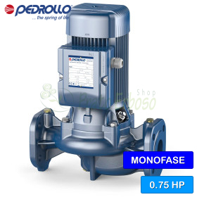 WRm 40/125-SB - Pompe électrique centrifuge monophasée 0,75 HP Pedrollo - 1