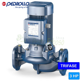 WR 50/125A - 3 HP three-phase centrifugal electric pump Pedrollo - 1