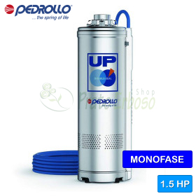 UPm 2/5 (10m) - Elettropompa sommersa monofase da 1.5 HP Pedrollo - 1