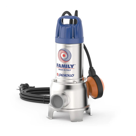 FAMILY - 0.70 HP Submersible Electric Pump Pedrollo - 1