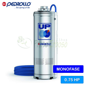 UPm 4/3 (10m) - Elettropompa sommersa monofase da 0.75 HP