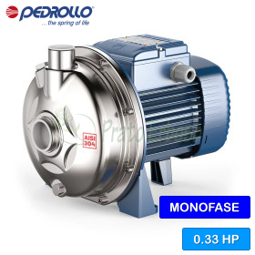 CPm 100-ST4 - Électropompe centrifuge monophasée en acier inoxydable de 0,33 HP