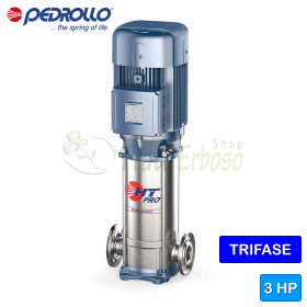 HT 3/8-PRO - 3 HP three-phase vertical multistage electric pump