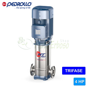 HT 3/9-PRO - 4 HP three-phase vertical multistage electric pump