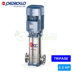 HT 5/9-PRO - 5.5 HP three-phase vertical multistage electric pump