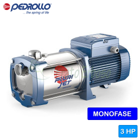 PLURIJETm 6/200 - 3 HP single-phase self-priming multi-impeller electric pump Pedrollo - 1