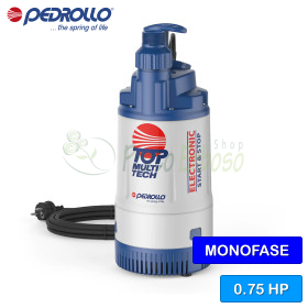 TOP MULTI-TECH 2 - Multi-impeller electric pump with 0.75 HP press control Pedrollo - 1