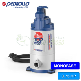 TOP MULTI-EVOTECH 2 - Multi-impeller electric pump with 0.75 HP press control Pedrollo - 1