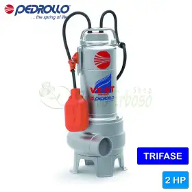 VX 20/50-ST - Pompa electrica de canalizare VORTEX trifazata 2 CP VX 20/50-ST - Pompa electrica de canalizare VORTEX trifazata 2 CP