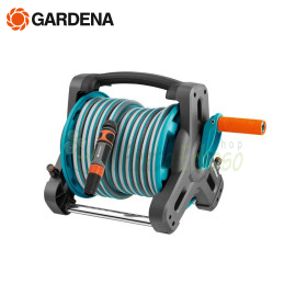 8010-20 - Furtun de grădină + rolă compactă pentru furtun și accesorii
