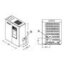 Camilla – 4,6 kW roter Pelletofen Punto Fuoco - 2