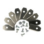 4087-20 - Set of 9 blades with screws for robotic lawnmowers