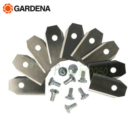 4087-20 - Set 9 lame con viti per robot rasaerba