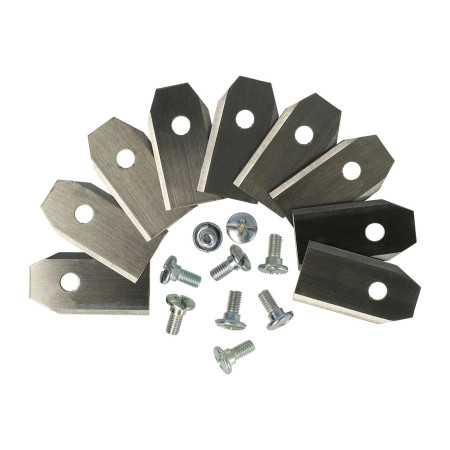 4087-20 - Set of 9 blades with screws for robotic lawnmowers
