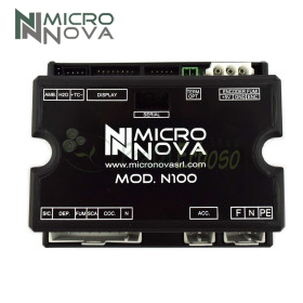 N100 - Placa base para estufa de pellets con pantalla de 6 teclas Micro Nova - 1