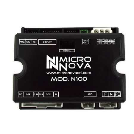 N100 - Placa base para estufa de pellets con pantalla LCD Micro Nova - 1