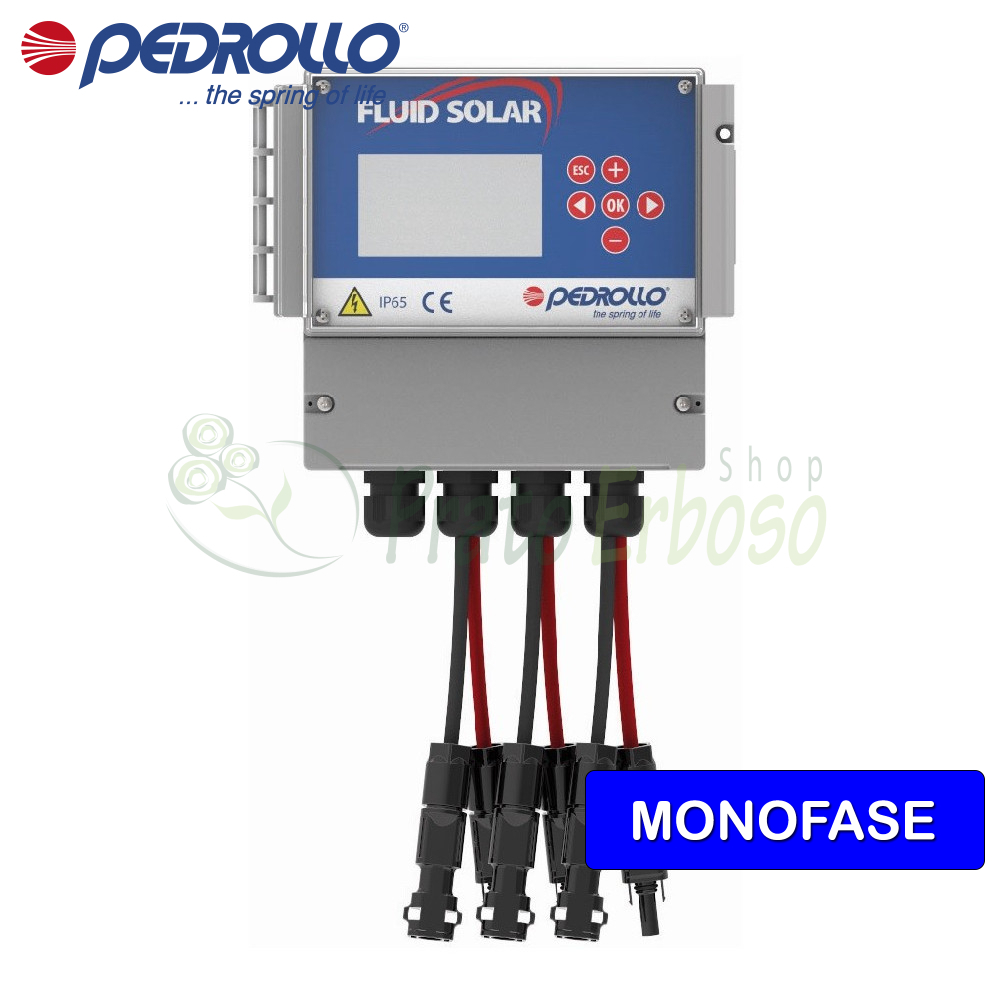 elettropompa con pannello solare