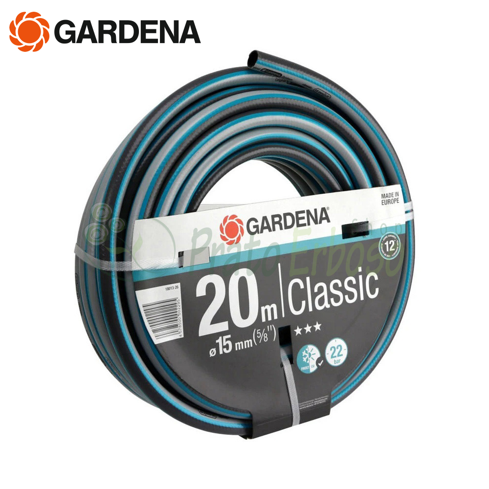 Liberty Garden 114 – Supporto Per Tubo Da Giardino In Acciaio, Nero – Regolabile Con Bocchettone In Ottone