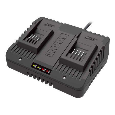 WA3772 - 20V Dual Station Charger Worx - 1