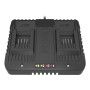 WA3772 - Chargeur double station 20 V Worx - 3
