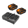 WA3610 - Kit de recharge Worx - 2