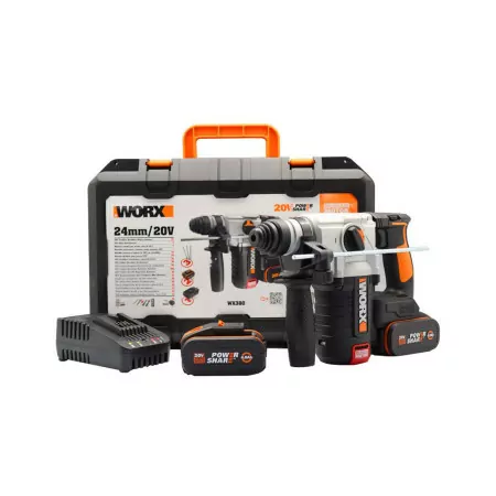 WX380.1 - Trapano tassellatore a batteria 20V