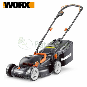 WG779E - 34cm cordless lawnmower Worx - 1