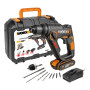 WX390 - Marteau perforateur sans fil 20V Worx - 1