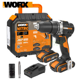 WX102 - Taladro atornillador a batería 20V Worx - 1