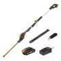 WG252E - Taille-haie télescopique à batterie 20 V Worx - 1