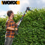 WG252E - Telescopic hedge trimmer with 20V battery Worx - 17