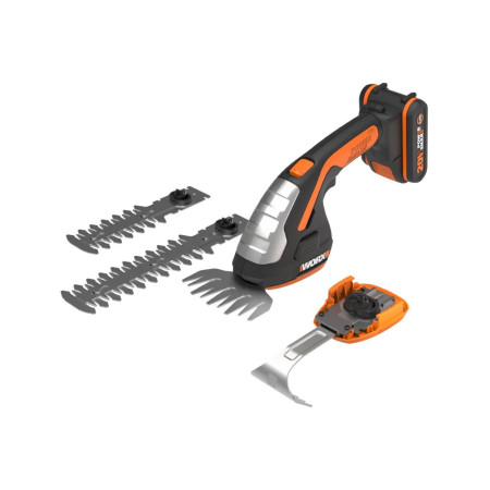 WG801E - Tijeras cortacésped a batería 20V Worx - 1