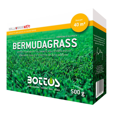 Mélange de graines de gazon Bermudagrass - 500 g - Bottos