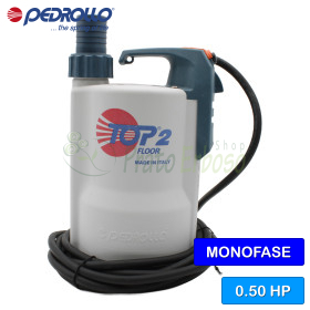 TOP 2 - FLOOR (10m) - 0.50 HP clear water drainage electric pump Pedrollo - 1
