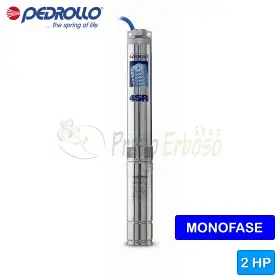 4SRm 18/6 N-PD - Elettropompa sommersa monofase da 2 HP Pedrollo - 1