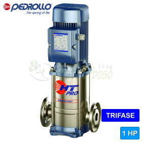 HT 3/4-PRO - Electrobomba multietapa vertical trifásica de 1 HP