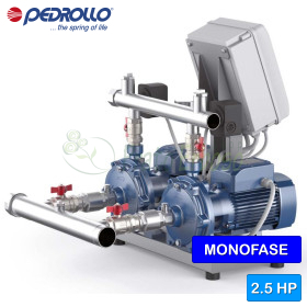 CB2 - 5CRm100 - Grupo de presión monofásico 2x1,25 HP Pedrollo - 1