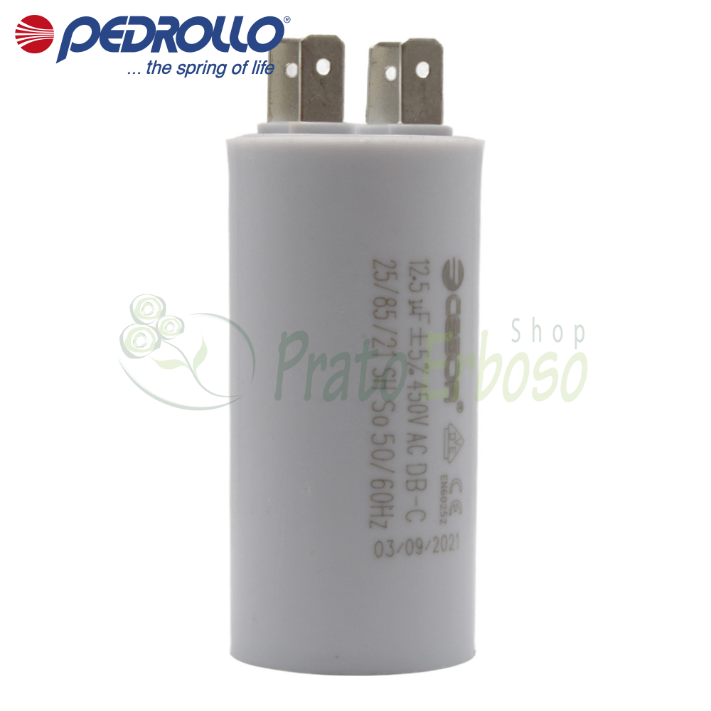 Condensatore 12.5 UF 450V - Per Pompe, Compressori, Cancelli, Tosaerba, Made In EU - Foto 6
