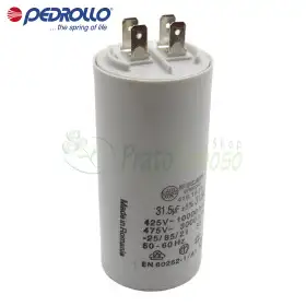 31 F – 31,5 Mikrofarad 450 VL Kondensator Pedrollo - 1
