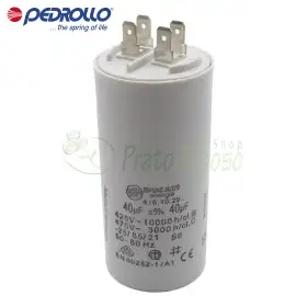 Condensateur 40 F - 40 micro farad 450 VL