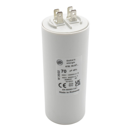 70 F - Condensatore da 70 micro farad 450 VL Pedrollo - 1