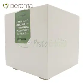 Millennium - Vase cube perle 25cm