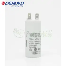 10 FC - Condensateur micro farad 10 450 VL Pedrollo - 1