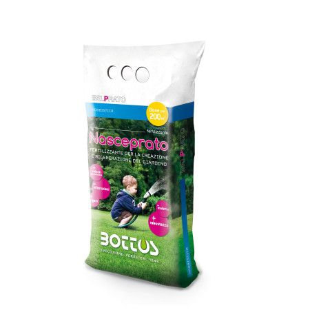 Nasceprato 6-23-0 - Dünger für den Rasen von 5 kg Bottos - 2