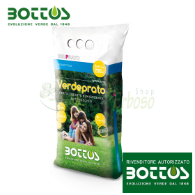 Verdeprato 11-0-0 + 6 Fe - Fertilizzante per prato da 5 kg Bottos - 1