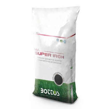Super Iron 9-9-9 + 11 Fe - Fertilizzante per prato da 22.7 Kg Bottos - 2