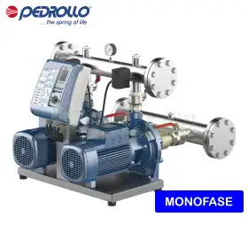 CB2 - HTm 10/4 - Groupe pressurisé monophasé 2x2,5 HP Pedrollo - 1