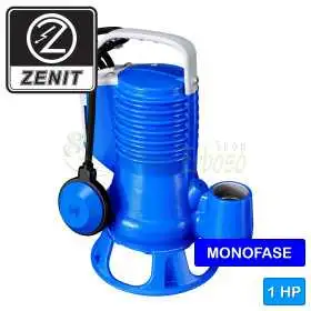 100/2/G40V A1BM5NCQTCG - Elettropompa VORTEX per acque luride monofase da 1 HP Zenit - 1