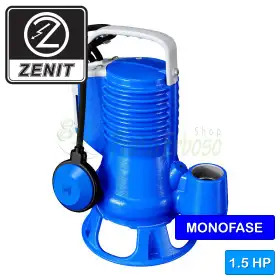 150/2/G50V A1CM5NCQTCG - Elettropompa VORTEX per acque luride monofase da 1.5 HP Zenit - 1